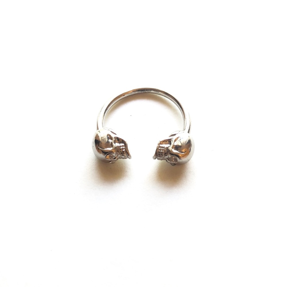 Silver Skull Ring